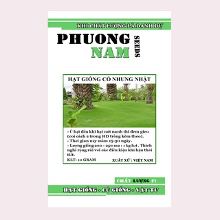 10GR - HẠT GIỐNG CỎ NHUNG NHẬT