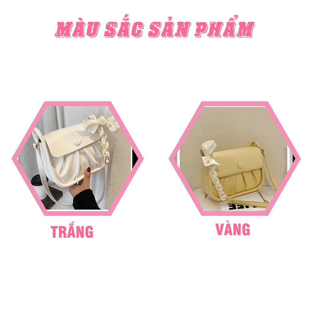 Túi xách nữ đeo chéo kẹp nách đẹp nách thời trang quảng châu HÀN QUỐC hot trend TAKASRORE d-0048