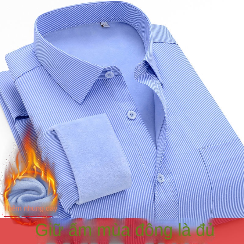 Áo khoác nhung ấm áp mùa đông cho nam giới, trang phục dành cho người trung niên và người lớn tuổi