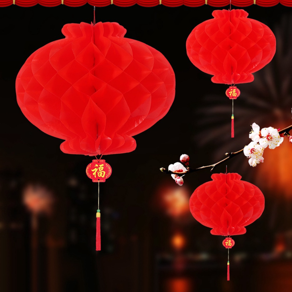 Lồng Đèn Treo May Mắn Mừng Năm Mới / Trung Hoa