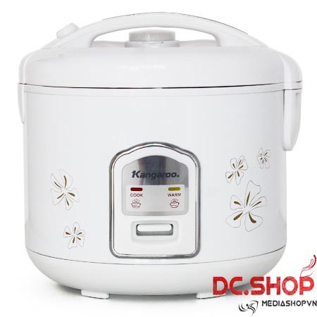 Nồi cơm điện Kangaroo KG376NT 1.8L (Trắng)
