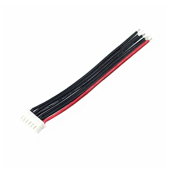 Bộ 5 Dây Cáp Cân Bằng Pin LiPo 22AWG L100mm JST-XH Chất Lượng Tốt 2s 3s 4s 5s 6s