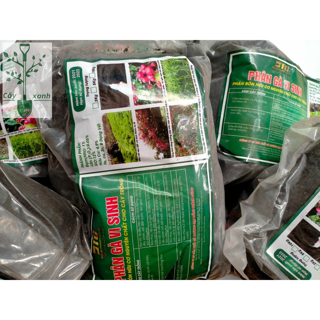 Phân Gà Ủ Hoai Phân Gà Vi Sinh Hữu Cơ Đồng Thành Công Dtc Loại 2kg - Key: Hạt Giống, Đất sạch, Phân Bón, Hữu Cơ, Xơ Dừa