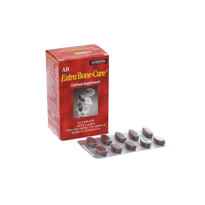 AB Extra Bone Care phòng loãng xương hộp 60 viên