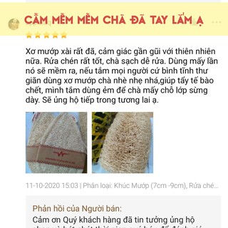 Xơ mướp rửa chén Quê Một Cục