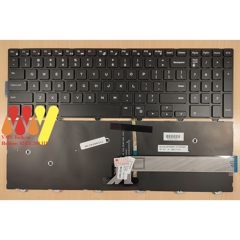 Bàn phím laptop Dell Inspiron 15 5000 5542 5545 5547 5548 5542 5551 5557 NEW 100%