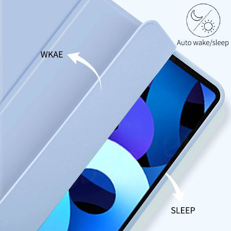 Bao da Dllencase A063 silicon mềm có ngăn đựng bút cảm ứng thích hợp cho iPad Air 10.9 2020