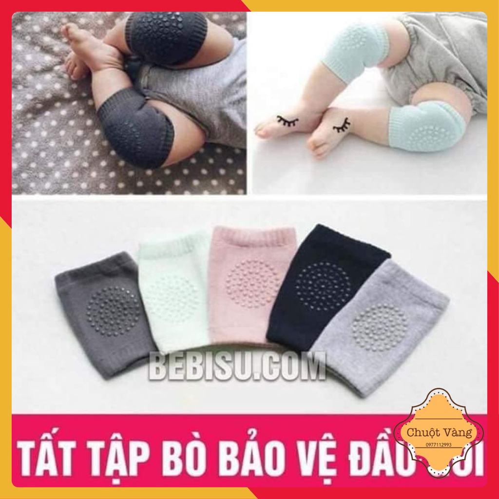 Tất đầu gối cho bé tập bò