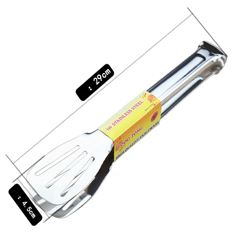 Bộ 4 kẹp gắp thức ăn bằng thép không gỉ