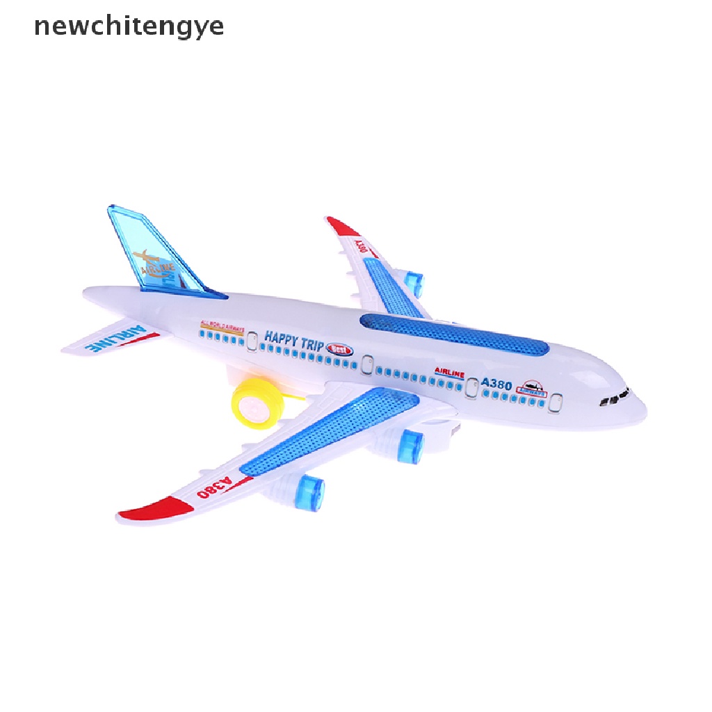 Mô hình máy bay đồ chơi Airbus A380 có đèn và nhạc cho bé
