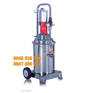 Máy bơm mỡ khí nén inox Kocu US-8 12 lít