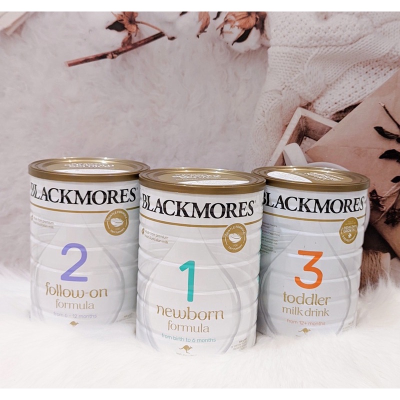 Sữa Blackmore số 1-2-3 hộp 900gram