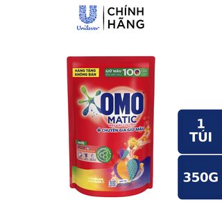 [HC GIFT] Túi Nước giặt OMO Matic 350g (giao mẫu ngẫu nhiên)