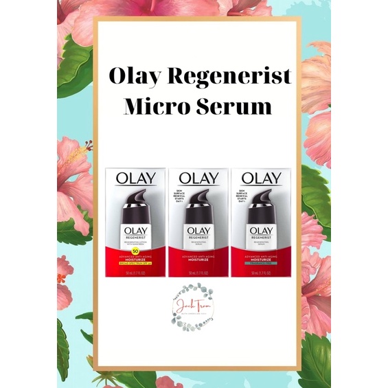 Serum dưỡng trắng Olay Regenerist Advanced Anti Aging Moisturize