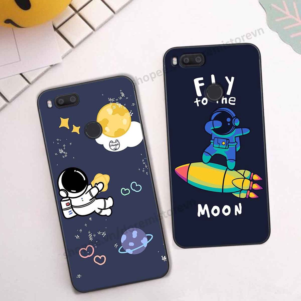 Ốp Xiaomi Mi A1 hình vũ trụ, ngân hà, thời trang phong cách ốp lưng siêu đẹp