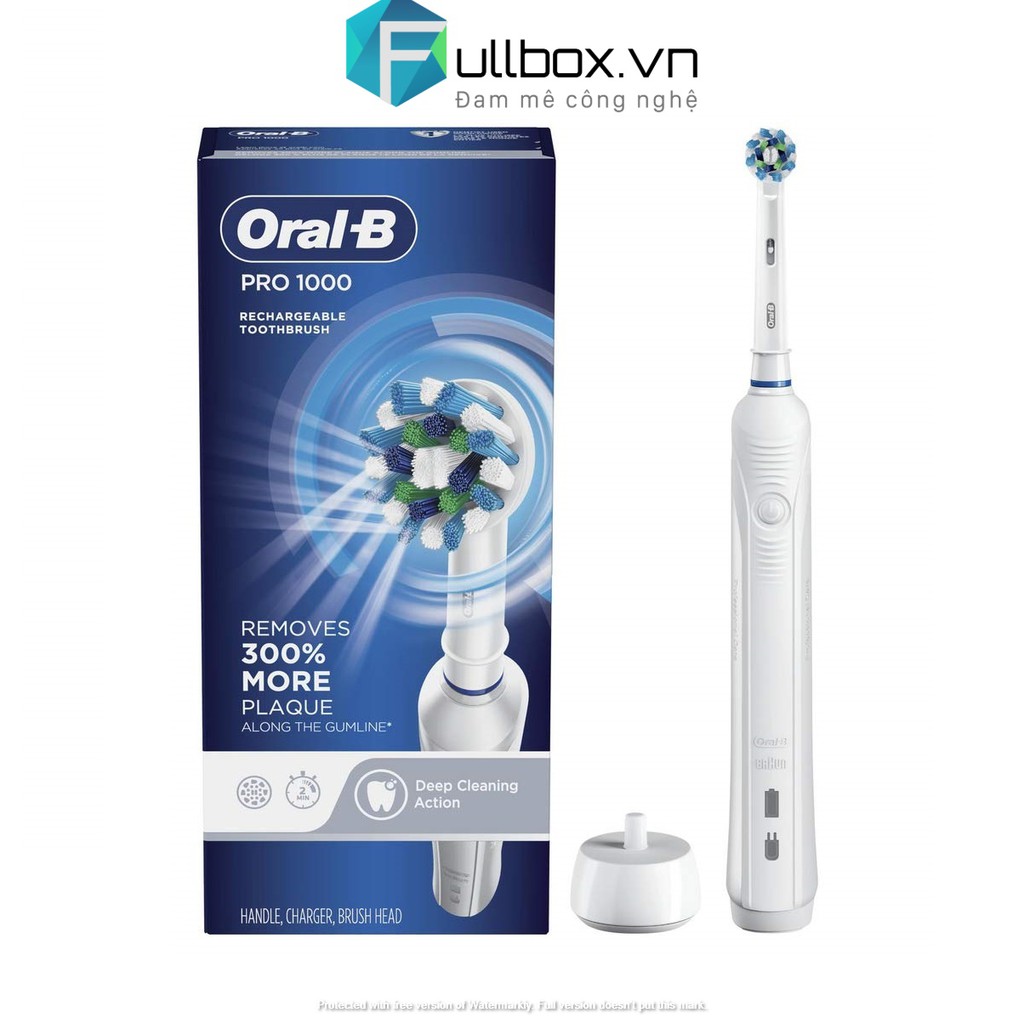 [Made in Germany] Bàn chải điện Oral B Pro 1000 Pro 3000 Pro 5000 Pro 6000 Genius