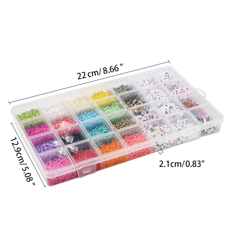 Sa Chuỗi Hạt Thủy Tinh Nhỏ Xinh Làm Trang Sức Thủ Công