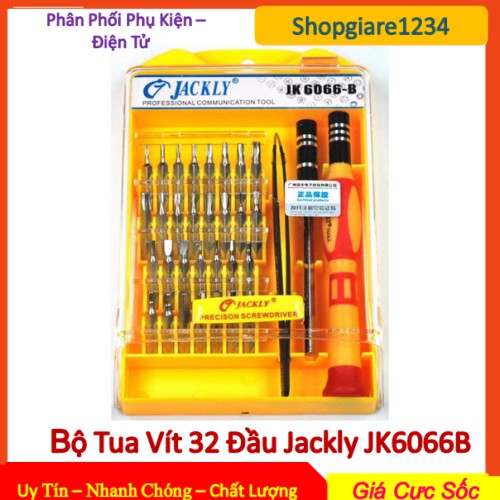 Bộ tua vít đa năng Jackly JK6066-B 32 món