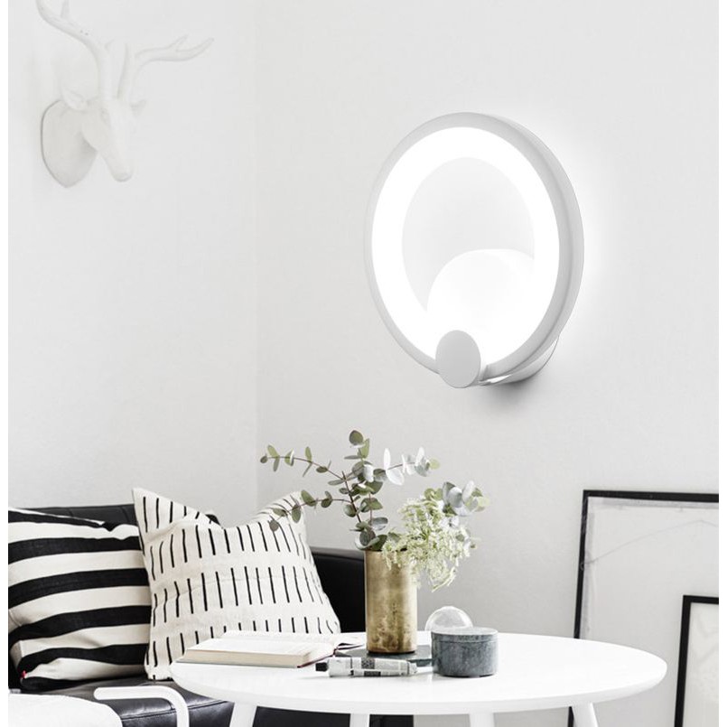 Đèn trần MONSKY LED CIRCLE trang trí nội thất, ngoại thất 3 chế độ ánh sáng