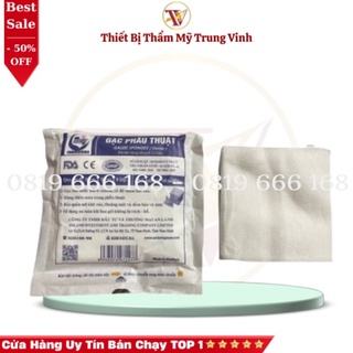 10 Miếng Gạc Y Tế Đắp Mặt Nạ Tiệt Trùng