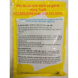 Mồi câu D1, D2, D3