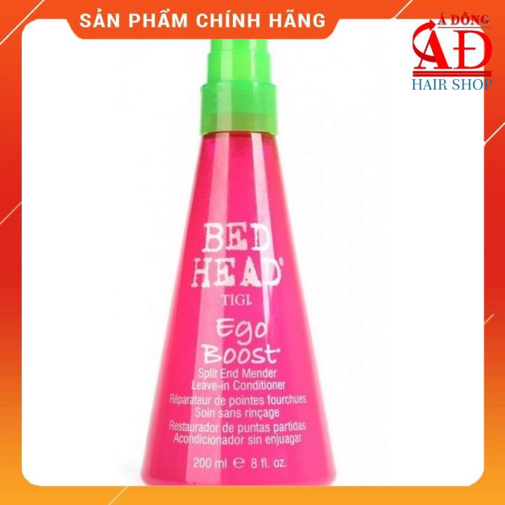 [Chính hãng] [Siêu rẻ] GEL PHỤC HỒI TÓC HƯ TỔN CHẺ NGỌN TIGI BED HEAD EGO BOOST SPLIT END MENDER 200ML