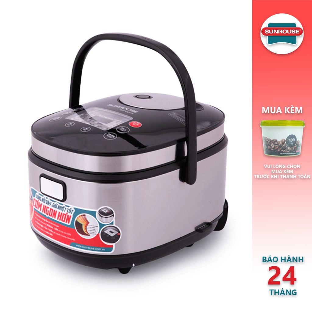 Nồi cơm điện tử 1.8L SUNHOUSE MAMA SHD8903