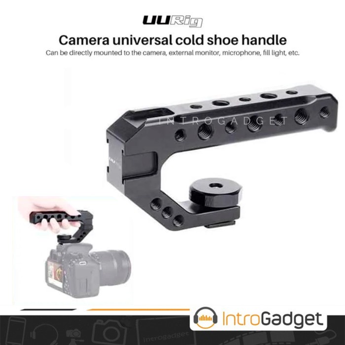 Tay cầm chống rung cho máy ảnh kèm 3 chân đế dslr ulanzi uurig r005 | BigBuy360 - bigbuy360.vn