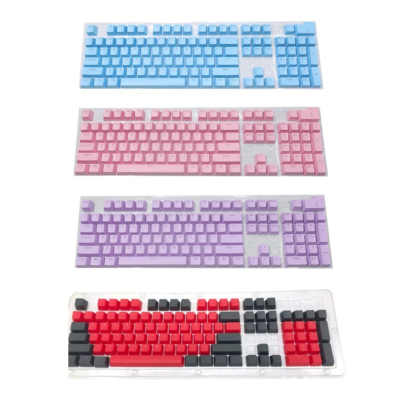 Nút Bàn Phím Chơi Game 104 Phím Bằng Nhựa ABS Thay Thế Cho Bàn Phím Cơ