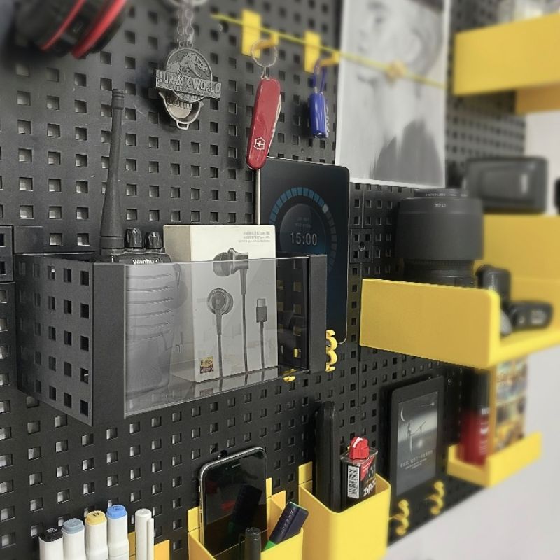 Hộp đựng phụ kiện gắn bảng treo tường pegboard