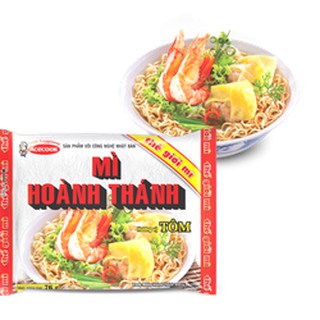30 gói mì hoành thánh tôm Acecook 76G