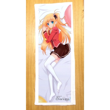 Gối ngủ anime Charlotte dài 40cm x 1m /Gối ôm dài Chalotte