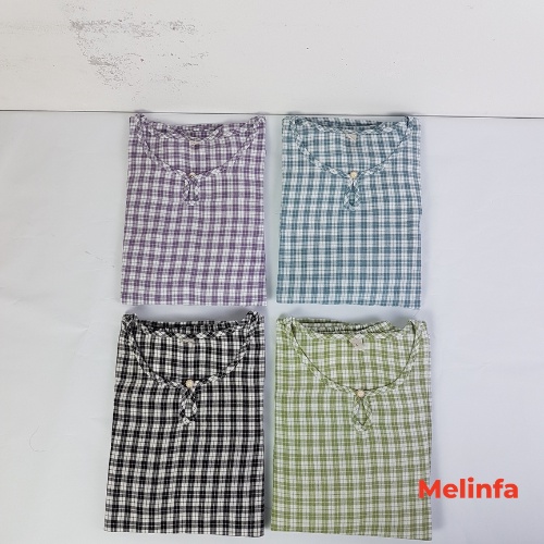 (Xả kho)Bộ đồ ngủ quần dài nữ vải bông Cotton tự nhiên mềm mại thoáng mát, bộ Pyjamas mặc nhà nữ mã VABD0282