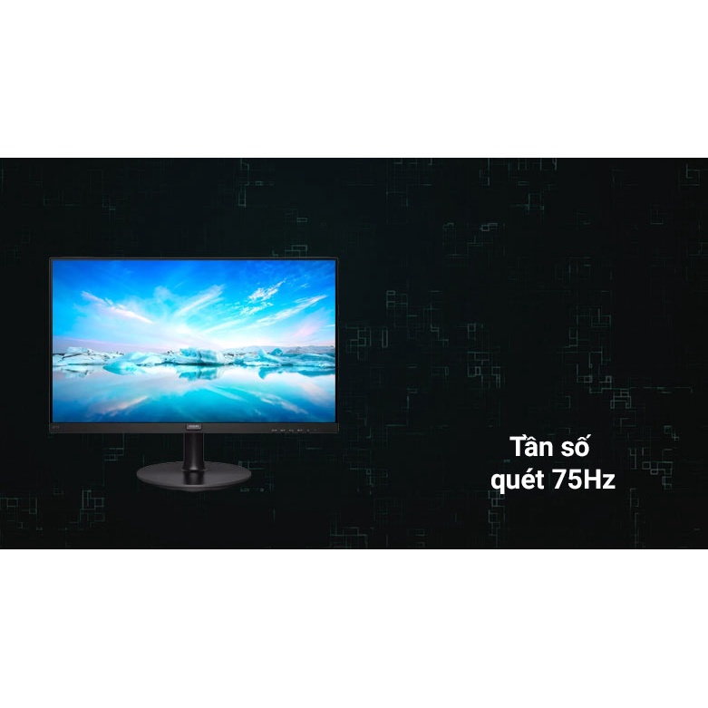 Màn hình Philips 271V8LA 27&quot; (VA/75Hz/4ms/1920×1080) (Philips 271V8 - LA) - Hàng Chính Hãng