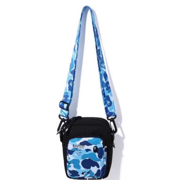 Mới Nhất Túi Đeo Vai BAPE Nhật Bản Họa Tiết Rằn Ri Cho Nam Và Nữ