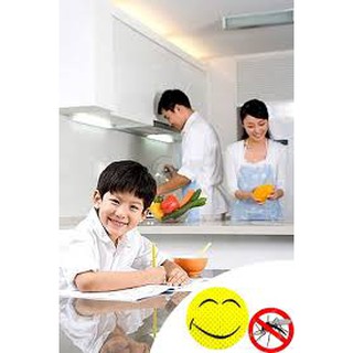 Bộ 6 mặt cười dán chống muỗi. côn trùng