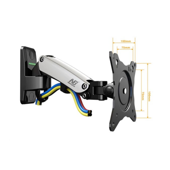 Giá treo màn hình NB F120 -khung treo đa năng dùng cho màn hình máy tính, tivi ( Hàng nhập khẩu )