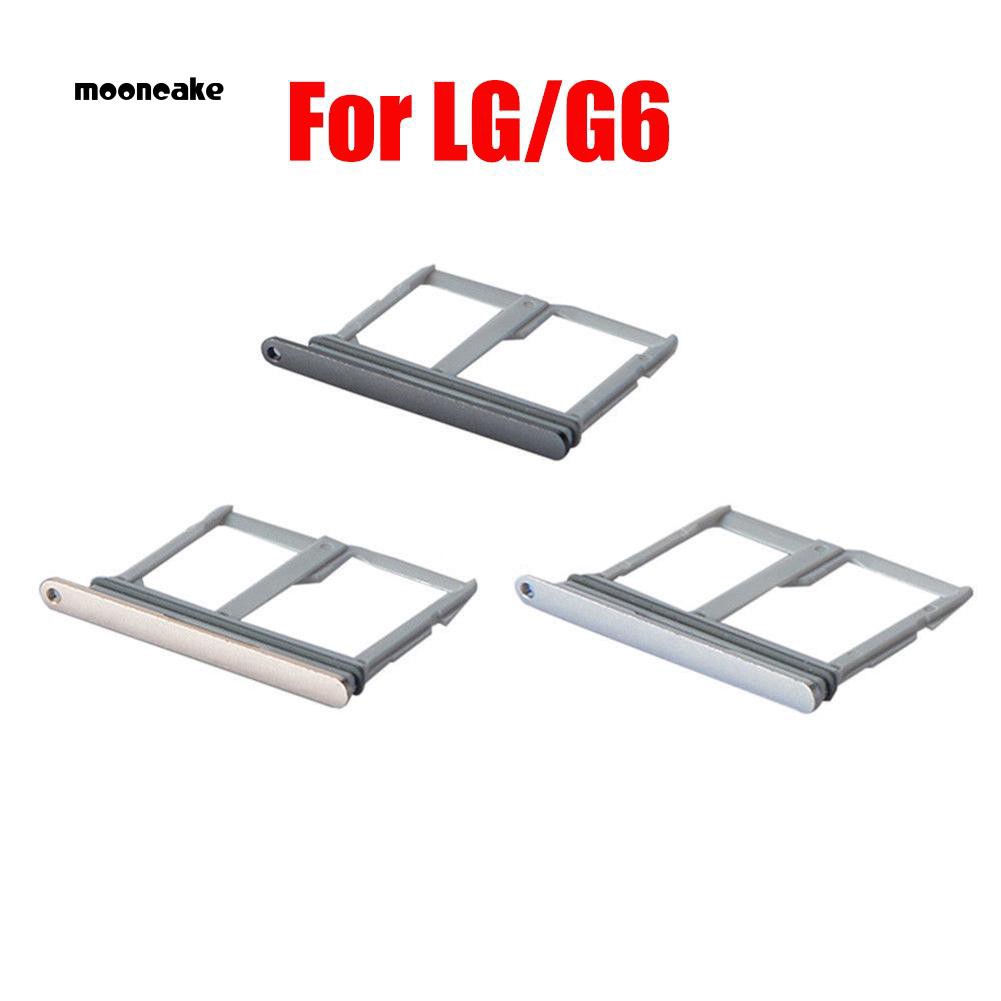 Khay giá đỡ thẻ SIM bằng kim loại cho LG G6 H870 G600 VS988