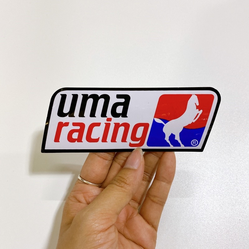 Tem dán chữ UmaRacing uma size lớn & nhỏ phù hợp nhiều vị trí