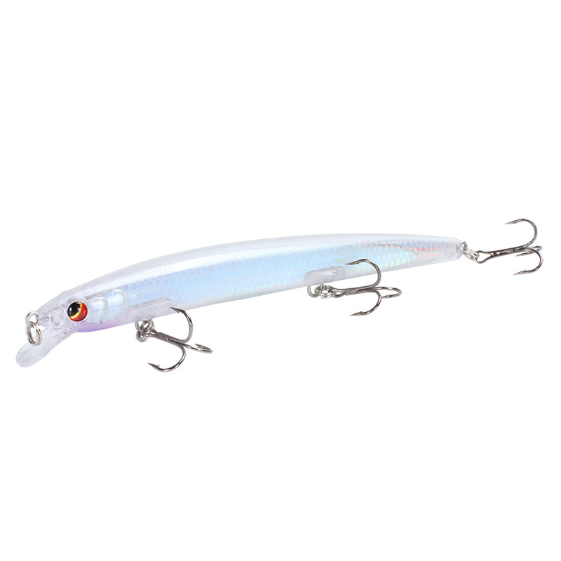 Mồi Câu Cá Giả 3 Móc 13.8cm / 15.4g 10 Màu Sắc
