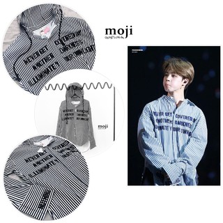 Áo sơ mi kẻ sọc Jimin