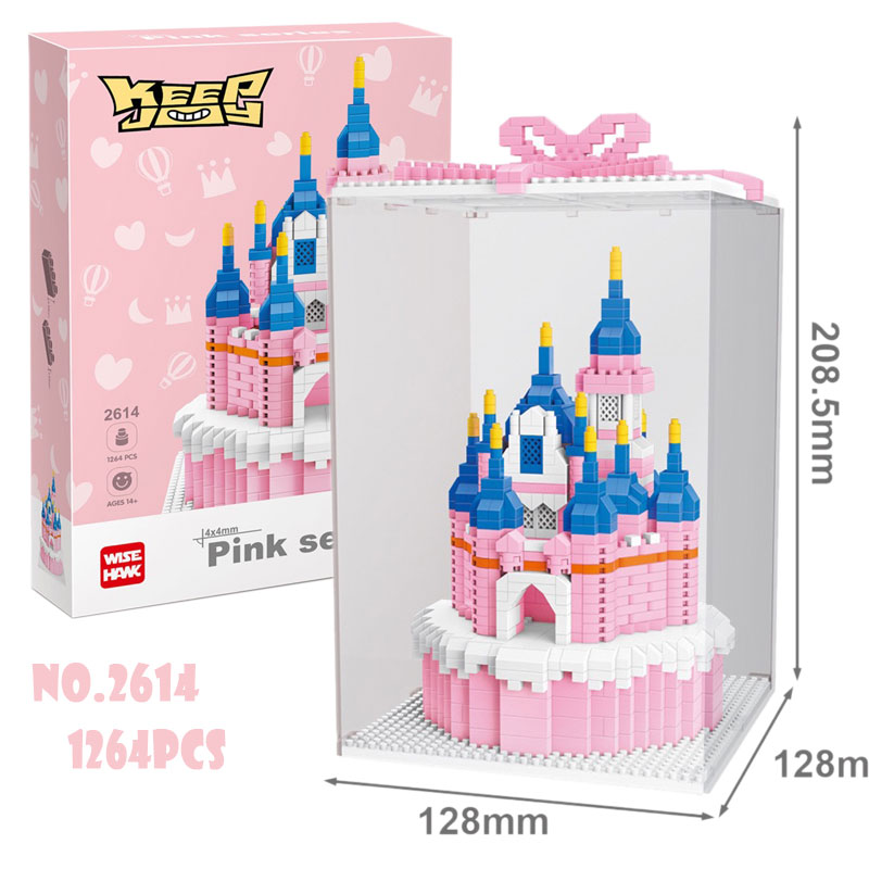 Bộ Đồ Chơi Lắp Ráp  Thú Vị Cho Bé  Đồ chơi lắp ráp  hạt nhỏ 3D phong cách Disney tiện dụng trang trí/giáo dục trẻ em