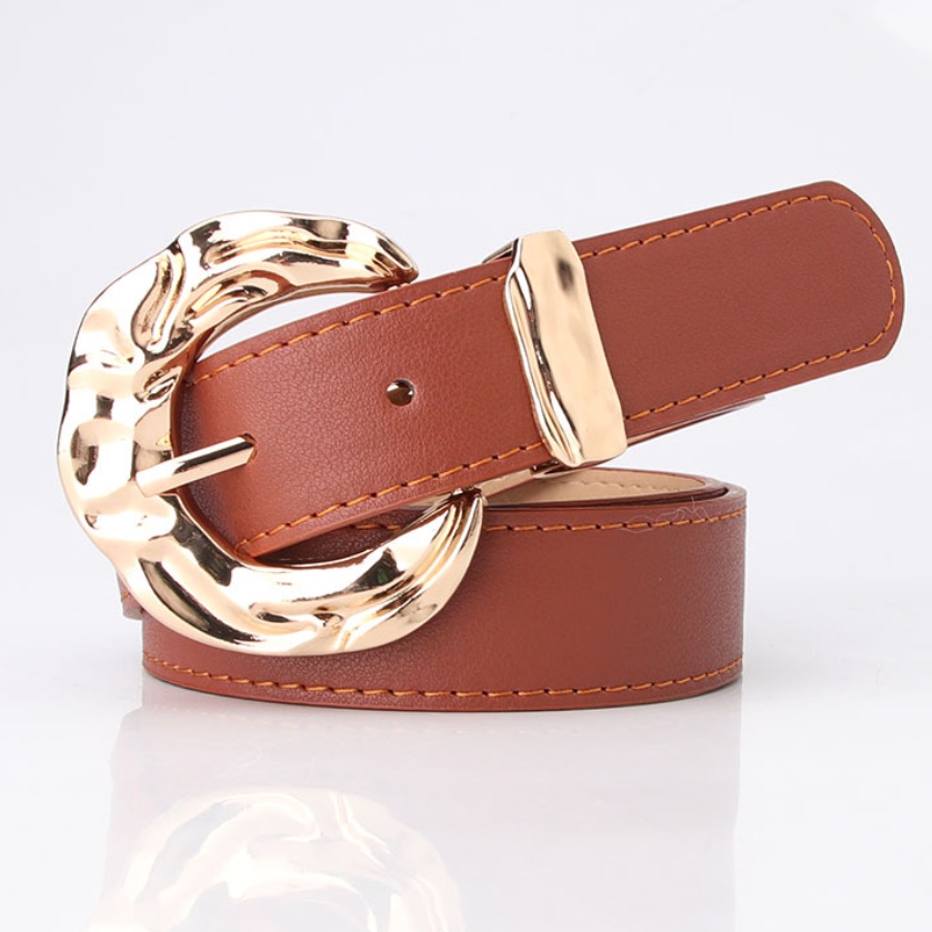 Thắt Lưng Nữ Bản To Thời Trang Âu Mỹ Cá Tính TL021 ShopMaySG Dây Nịt Nữ Da PU Khóa Kim Loại Bền Chắc For Jeans, Quần Âu