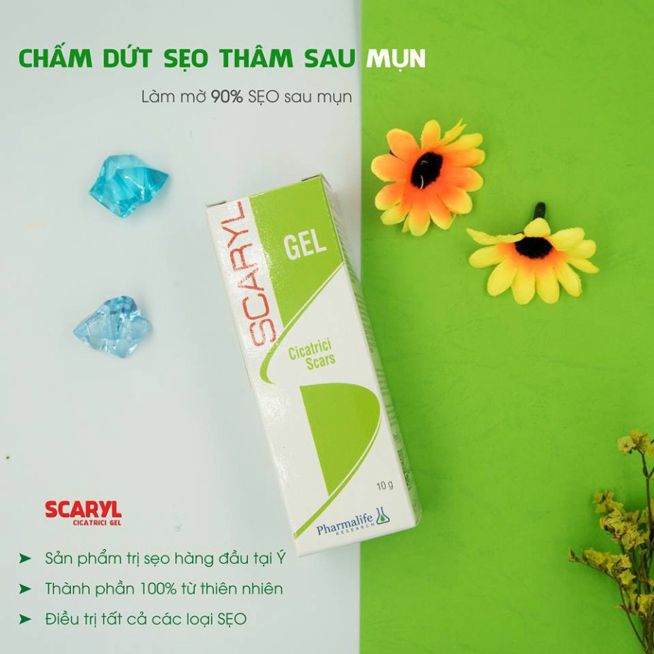 [CHÍNH HÃNG] Pharmalife Gel Hỗ Trợ Sẹo Scaryl Cicatrici Gel 10g