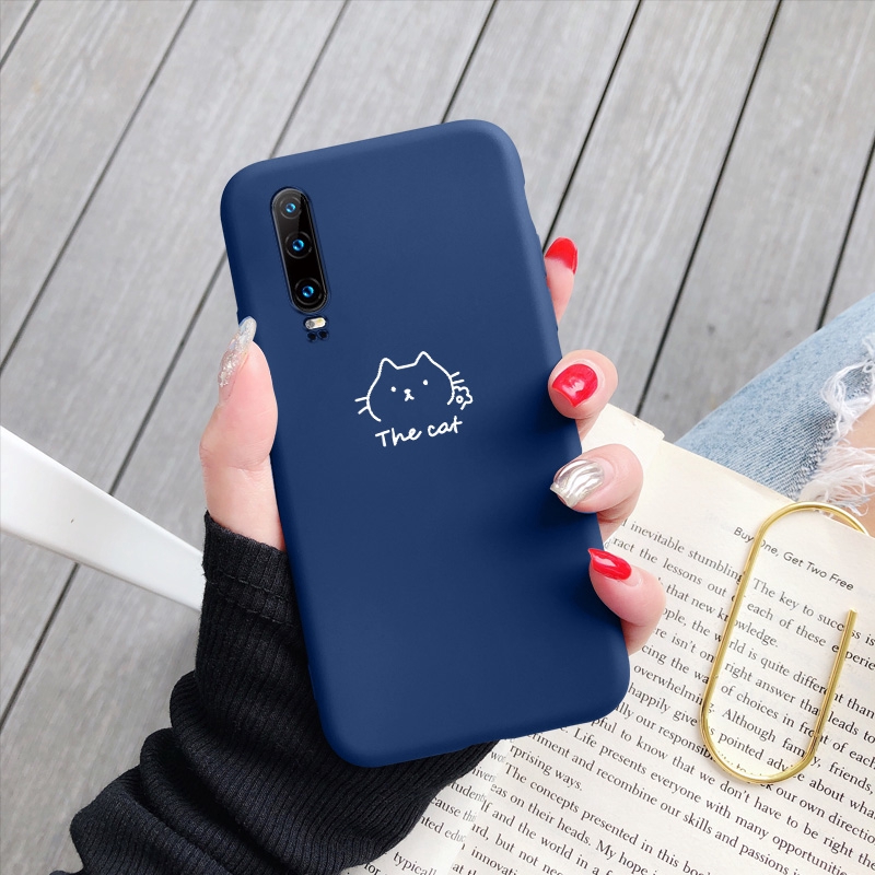 Ốp Điện Thoại Hình Mèo Đáng Yêu Cho Huawei P 30 Pro P 30 | BigBuy360 - bigbuy360.vn