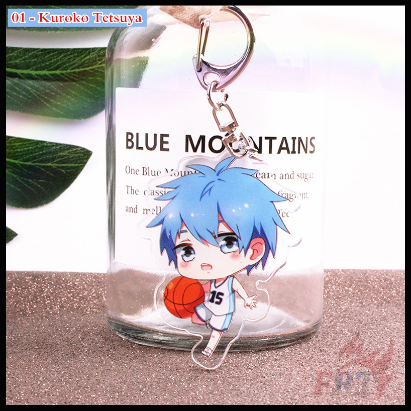 ❀  Kuroko no Basket Móc khóa ❀ 1Pc Anime Character Acrylic Double-Sided Printed Keyrings Pendant Gifts