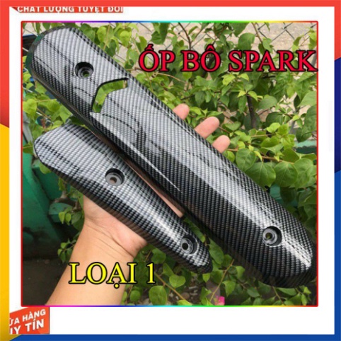 ỐP BÔ SPARK VÂN CÁC BON ( CHẾ LẮP NHIỀU XE )