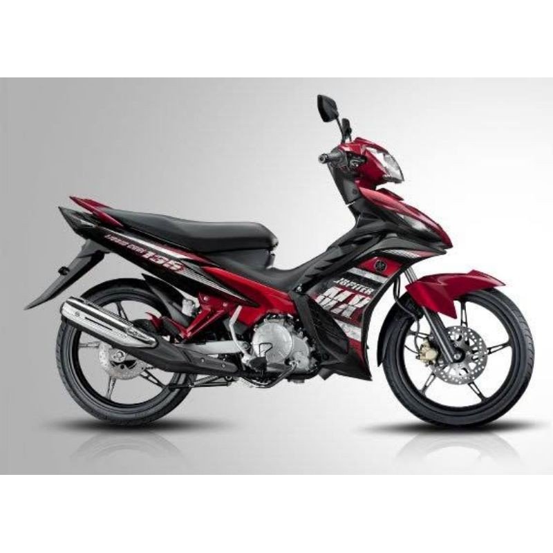 Miếng Dán Trang Trí Jupiter Mx 135 Mx 135 2013 Màu Đỏ Đen