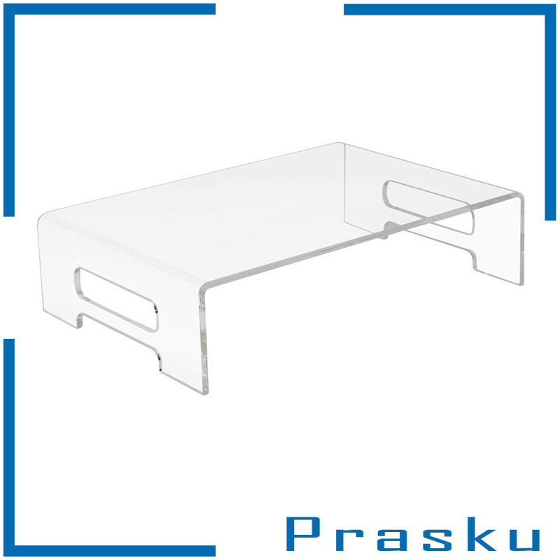 [PRASKU]Clear Monitor Stand Platform Laptop Printer Riser Bed Tray Home Office | BigBuy360 - bigbuy360.vn