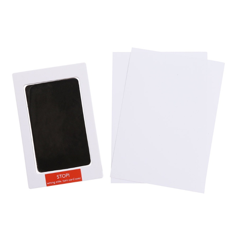 Bộ Khung Ảnh In Dấu Chân Tay Không Độc Hại Làm Sạch Bề Mặt Dành Cho Em Bé Sơ Sinh